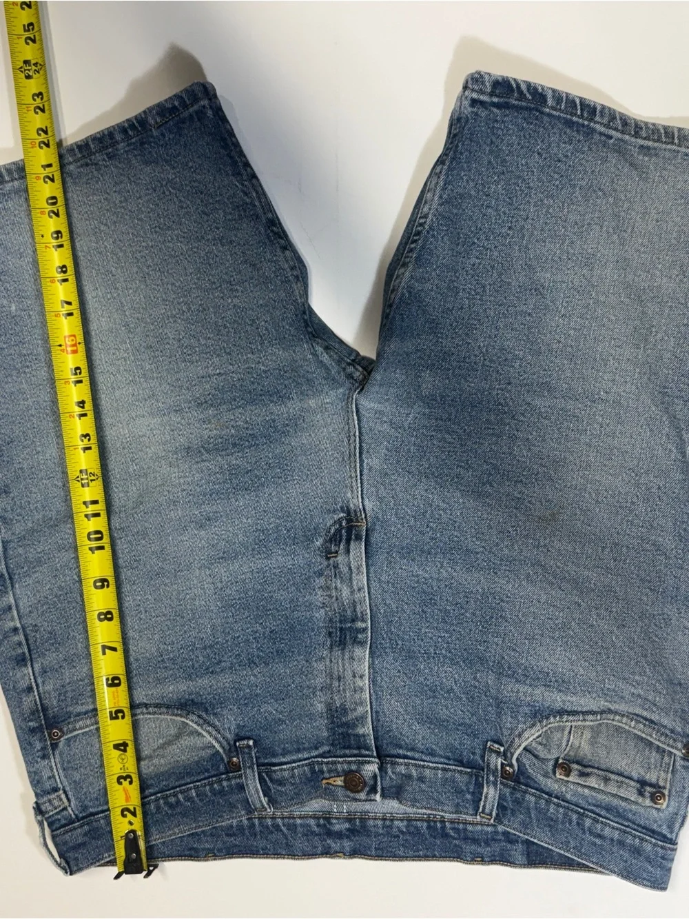 Wrangler Men's Light Blue Relaxed‎ Denim Shorts